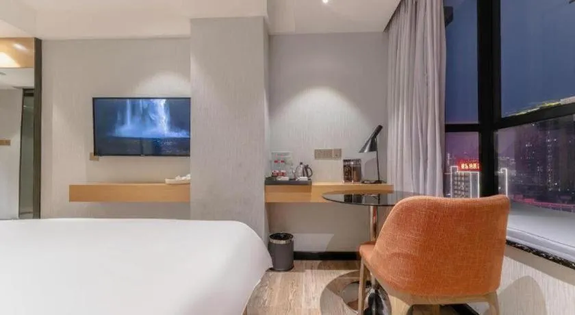 Bed in Borrman Hotel Puning International Commodity City Wantaihui