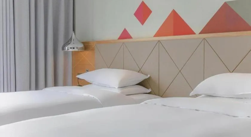 Bed in Borrman Hotel Puning International Commodity City Wantaihui