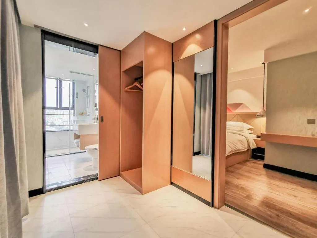 Bed in Borrman Hotel Puning International Commodity City Wantaihui