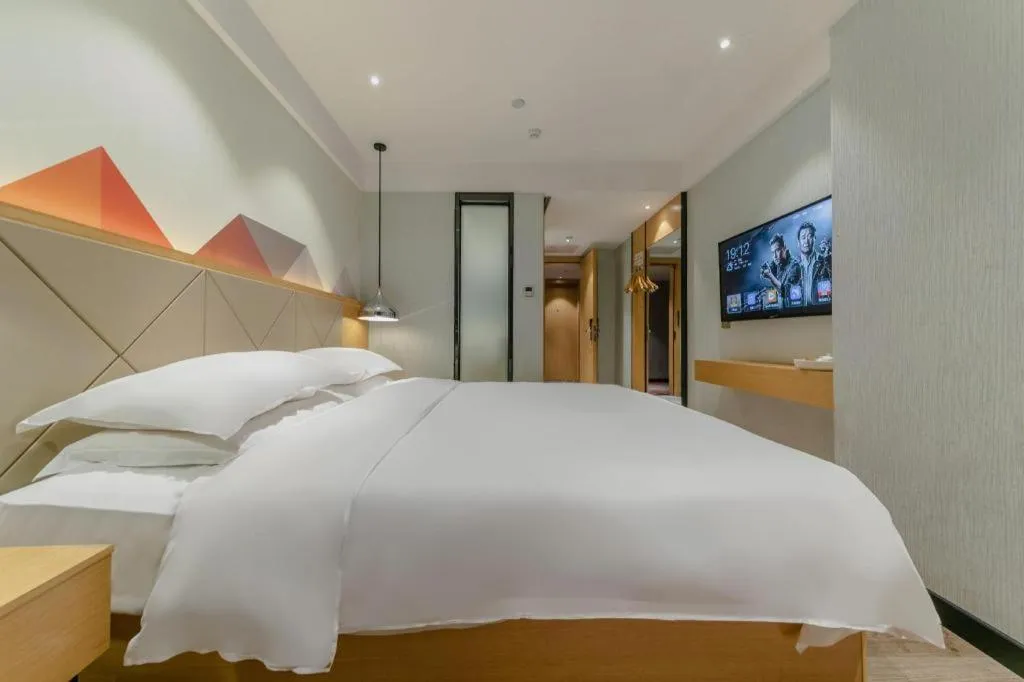 Bed in Borrman Hotel Puning International Commodity City Wantaihui