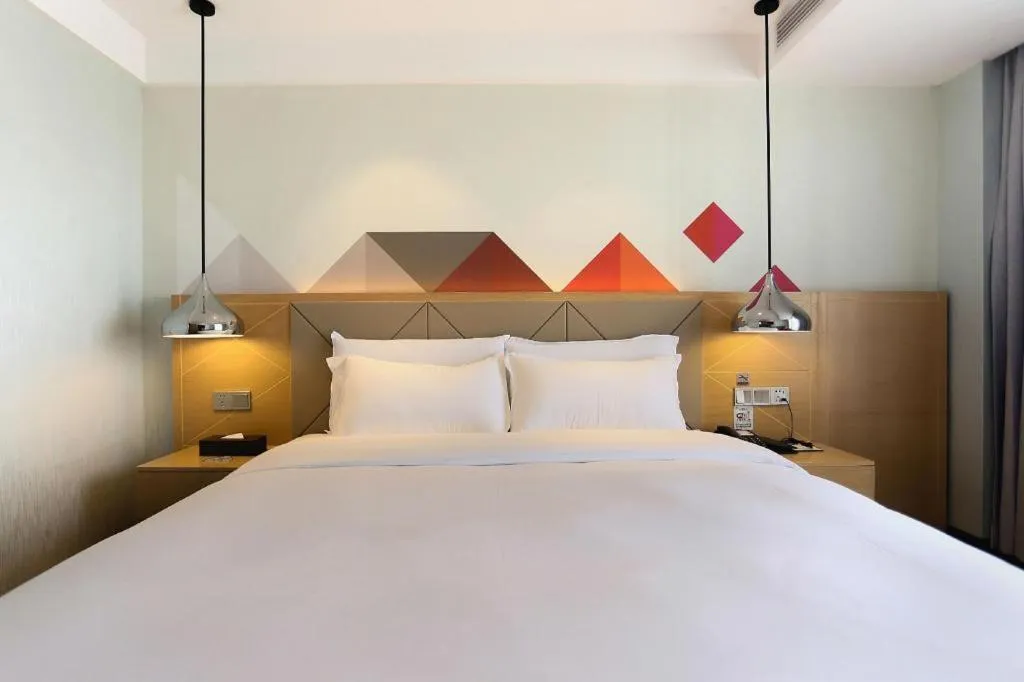 Bed in Borrman Hotel Puning International Commodity City Wantaihui