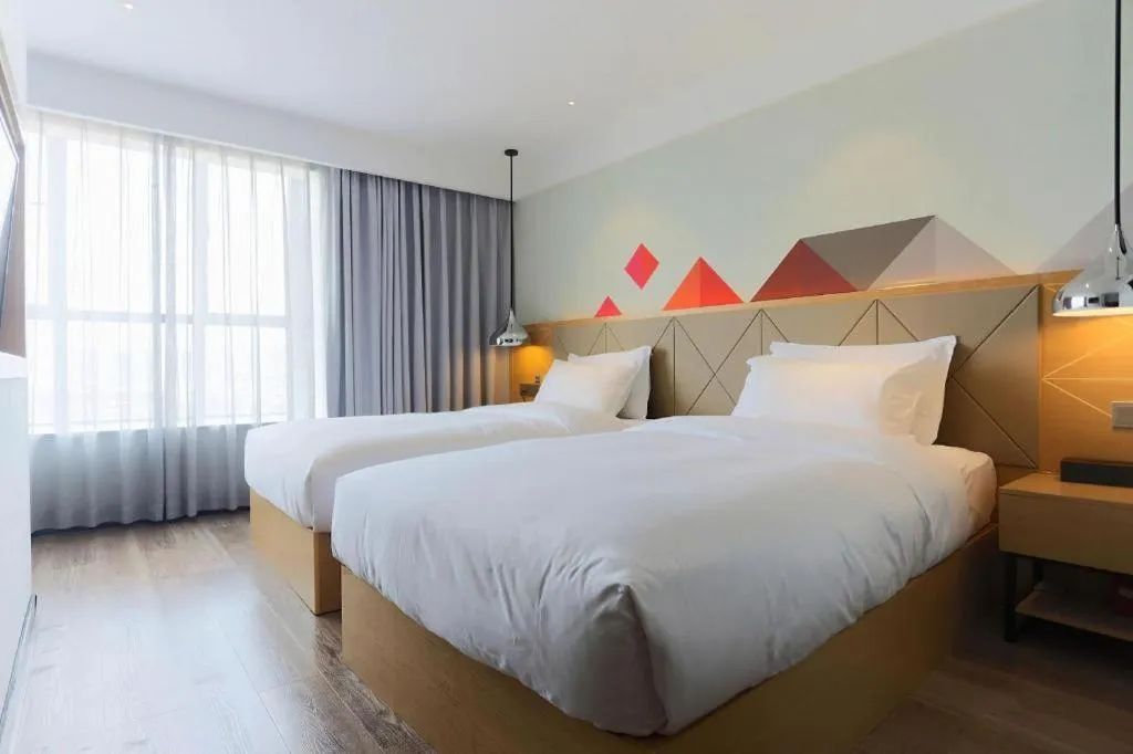 Bed in Borrman Hotel Puning International Commodity City Wantaihui