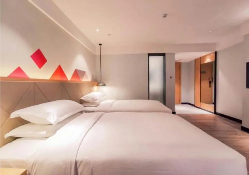 Bed in Borrman Hotel Puning International Commodity City Wantaihui