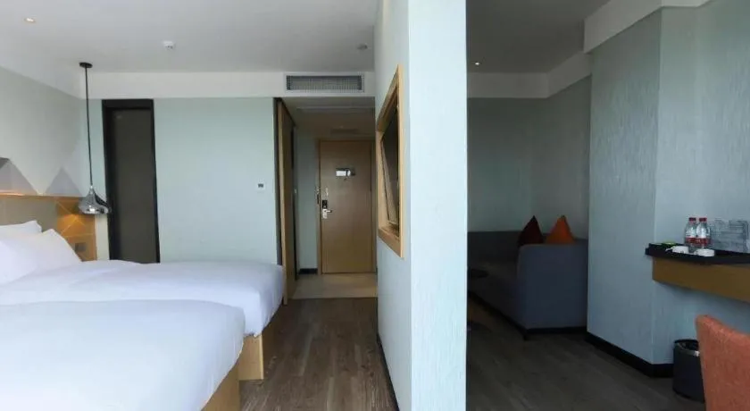 Bed in Borrman Hotel Puning International Commodity City Wantaihui