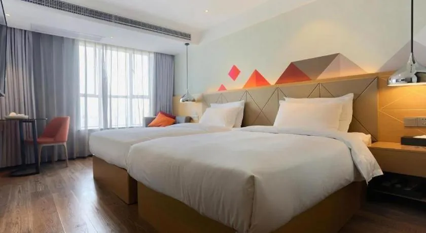 Bed in Borrman Hotel Puning International Commodity City Wantaihui