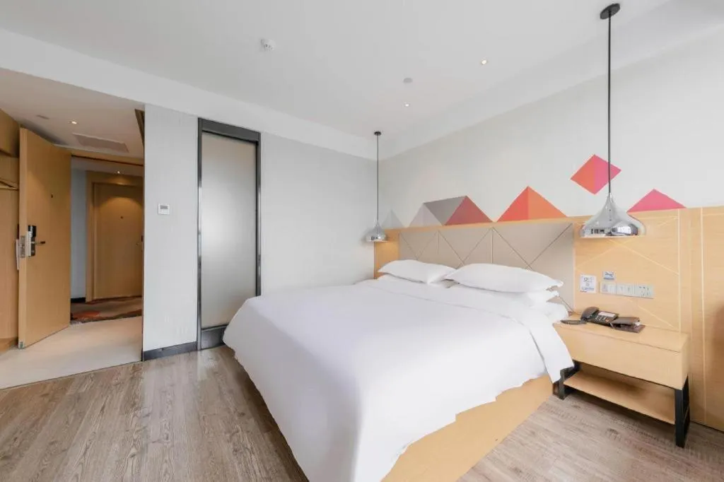 Bed in Borrman Hotel Puning International Commodity City Wantaihui