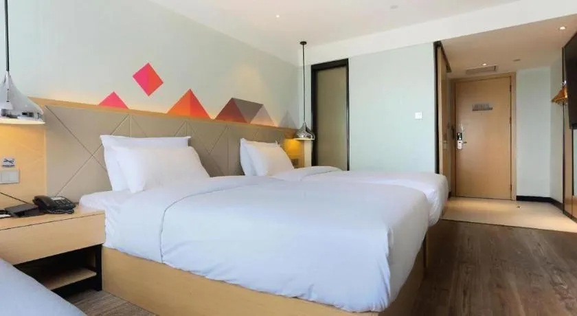 Bed in Borrman Hotel Puning International Commodity City Wantaihui
