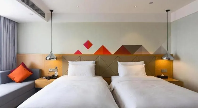 Bed in Borrman Hotel Puning International Commodity City Wantaihui