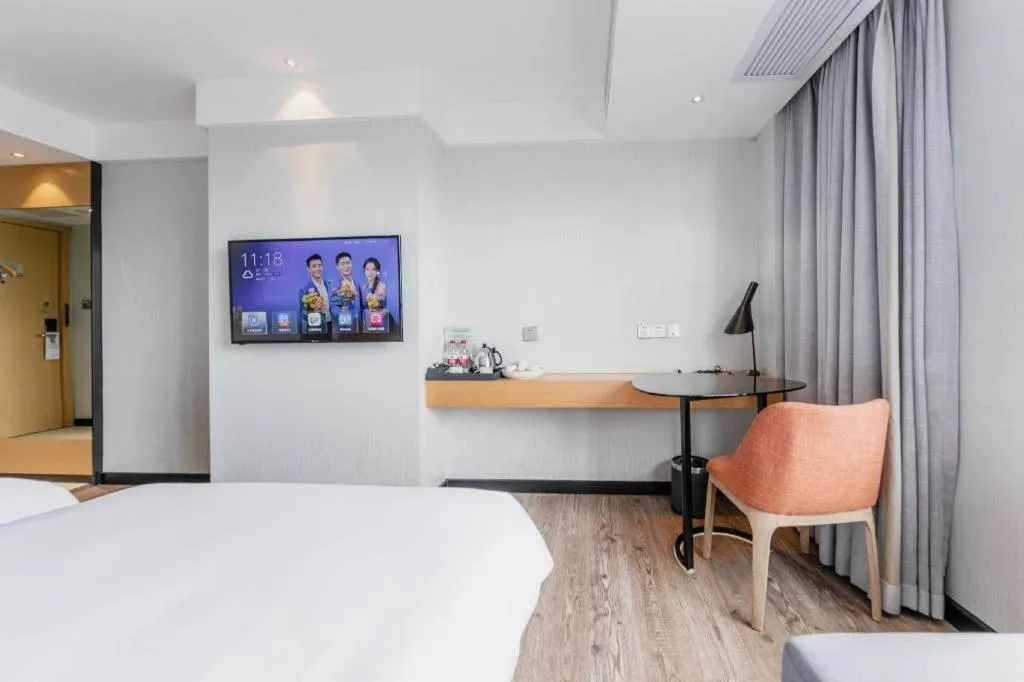 Bed in Borrman Hotel Puning International Commodity City Wantaihui