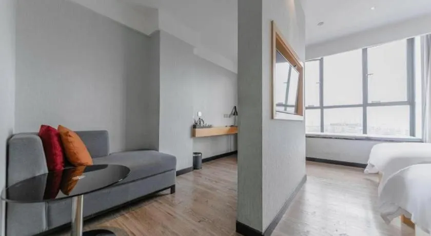 Bed in Borrman Hotel Puning International Commodity City Wantaihui