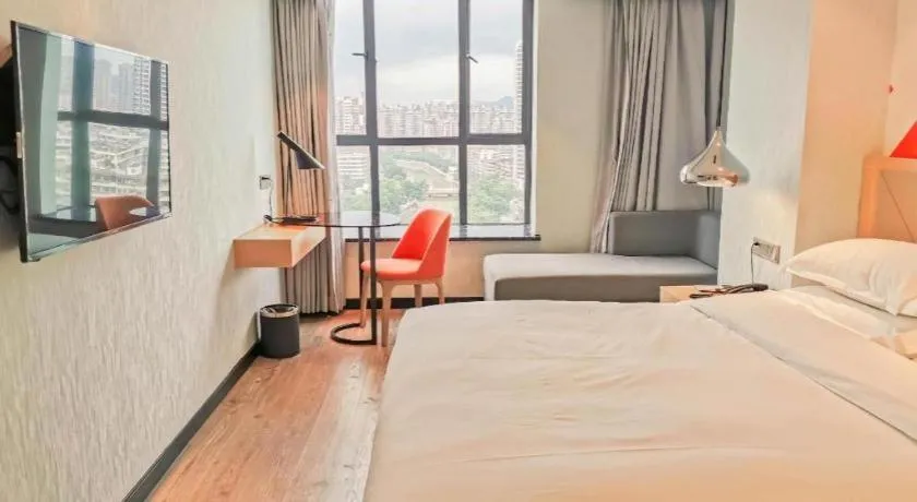 Bed in Borrman Hotel Puning International Commodity City Wantaihui