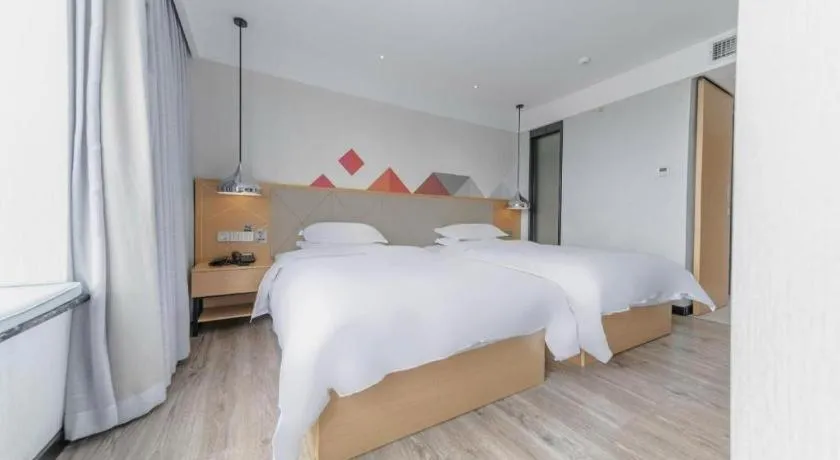 Bed in Borrman Hotel Puning International Commodity City Wantaihui