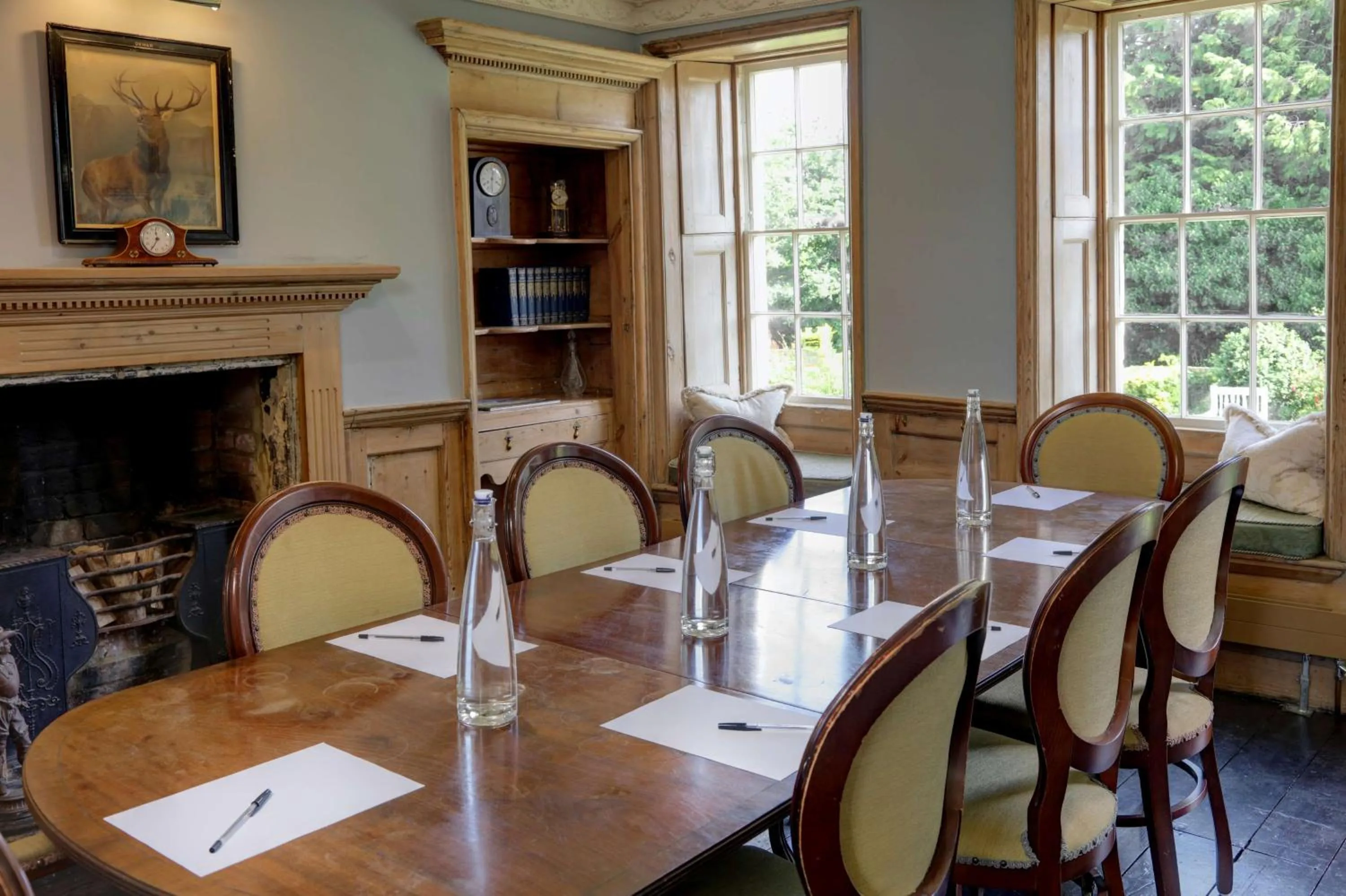 On site in The Moonraker Hotel