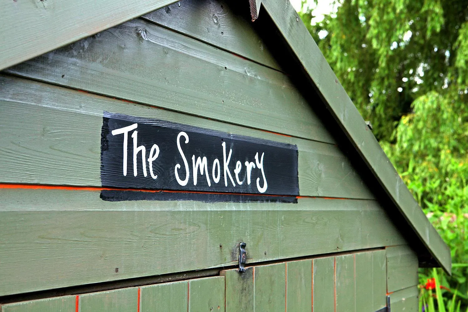 Garden in The Moonraker Hotel