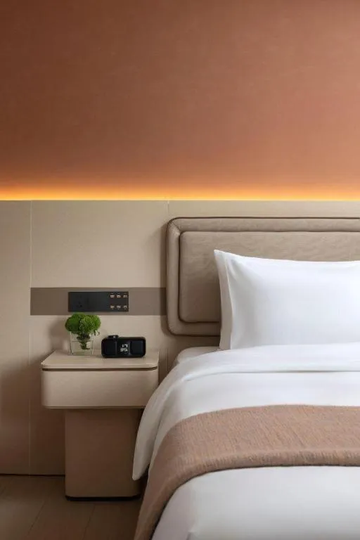 Bed in Immersing Hotel Guilin Two Rivers and Four Lakes Dongxi Alley