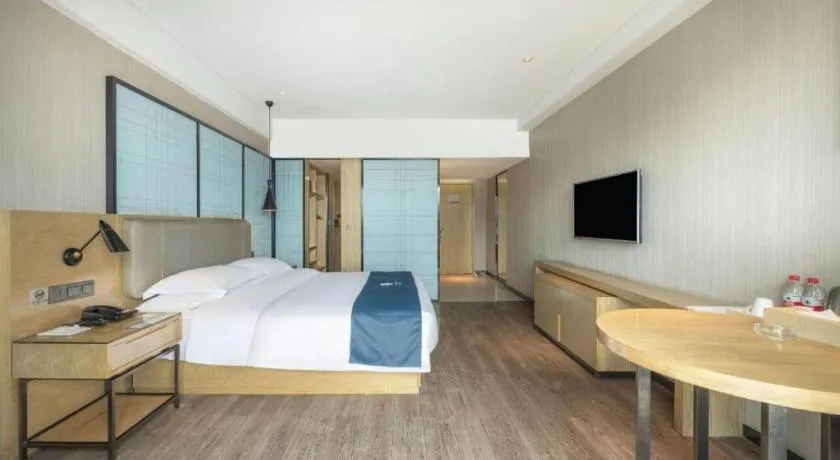 Bed in Echarm Hotel Changde Chaoyang D5 District