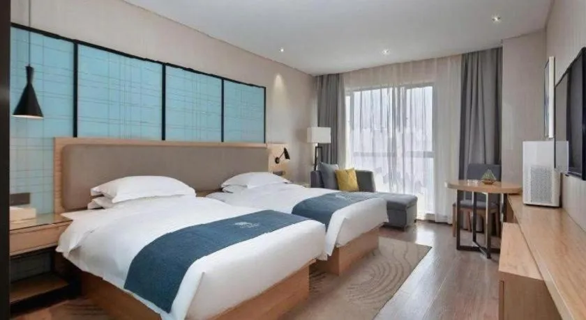 Bed in Echarm Hotel Changde Chaoyang D5 District