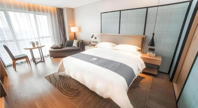 Bed in Echarm Hotel Changde Chaoyang D5 District