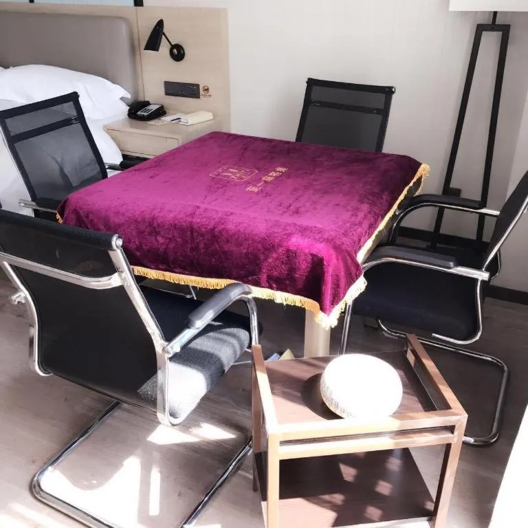 Bed in Echarm Hotel Changde Chaoyang D5 District