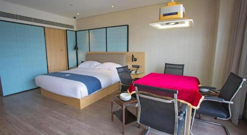 Bed in Echarm Hotel Changde Chaoyang D5 District