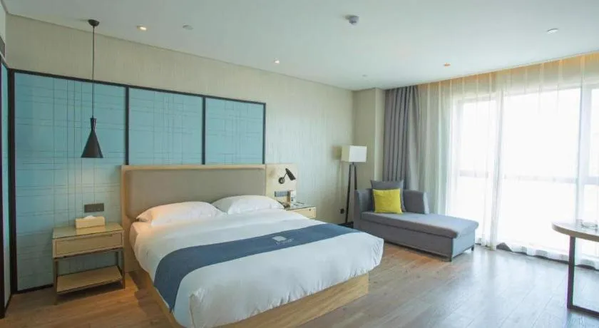 Bed in Echarm Hotel Changde Chaoyang D5 District