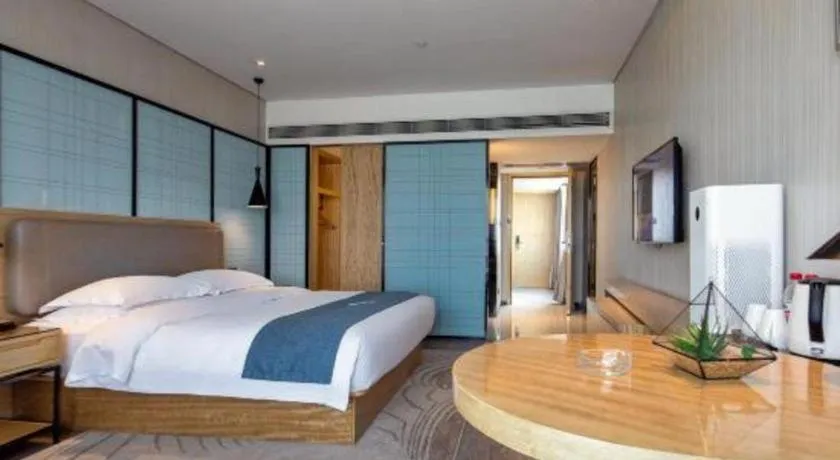 Bed in Echarm Hotel Changde Chaoyang D5 District