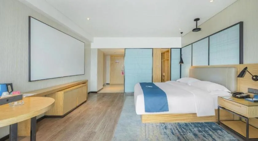 Bed in Echarm Hotel Changde Chaoyang D5 District
