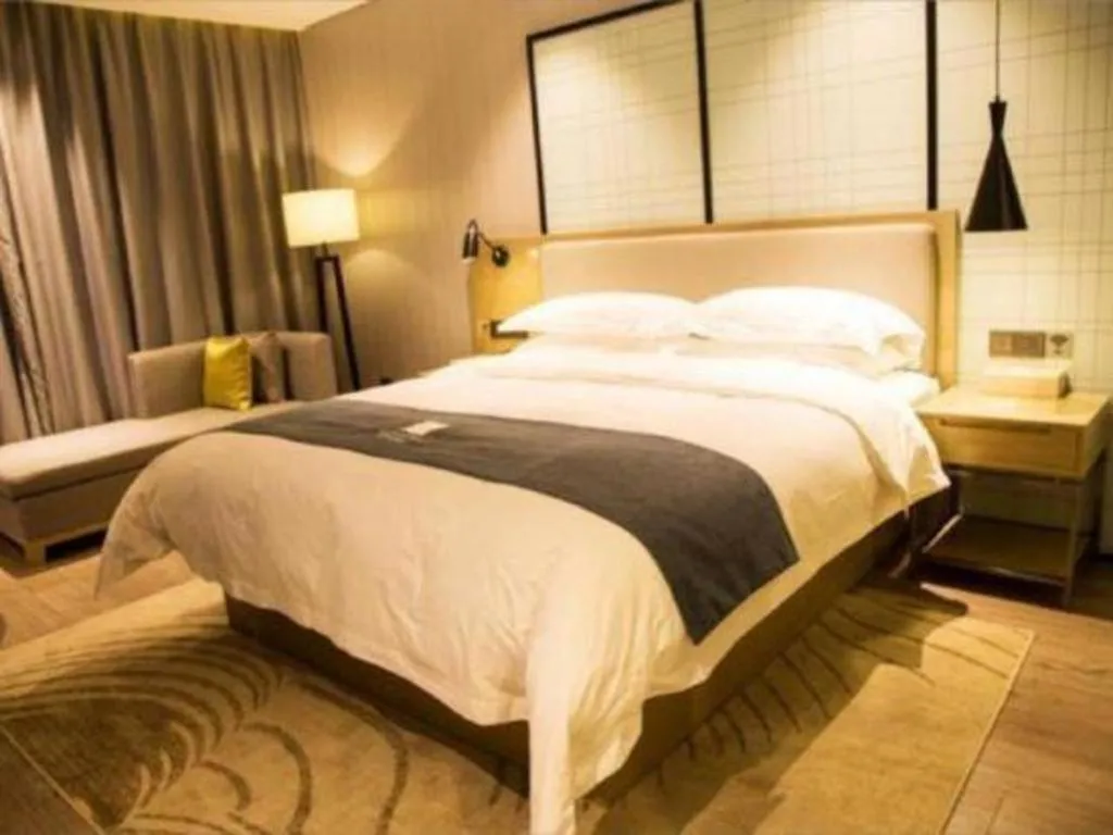 Bed in Echarm Hotel Changde Chaoyang D5 District