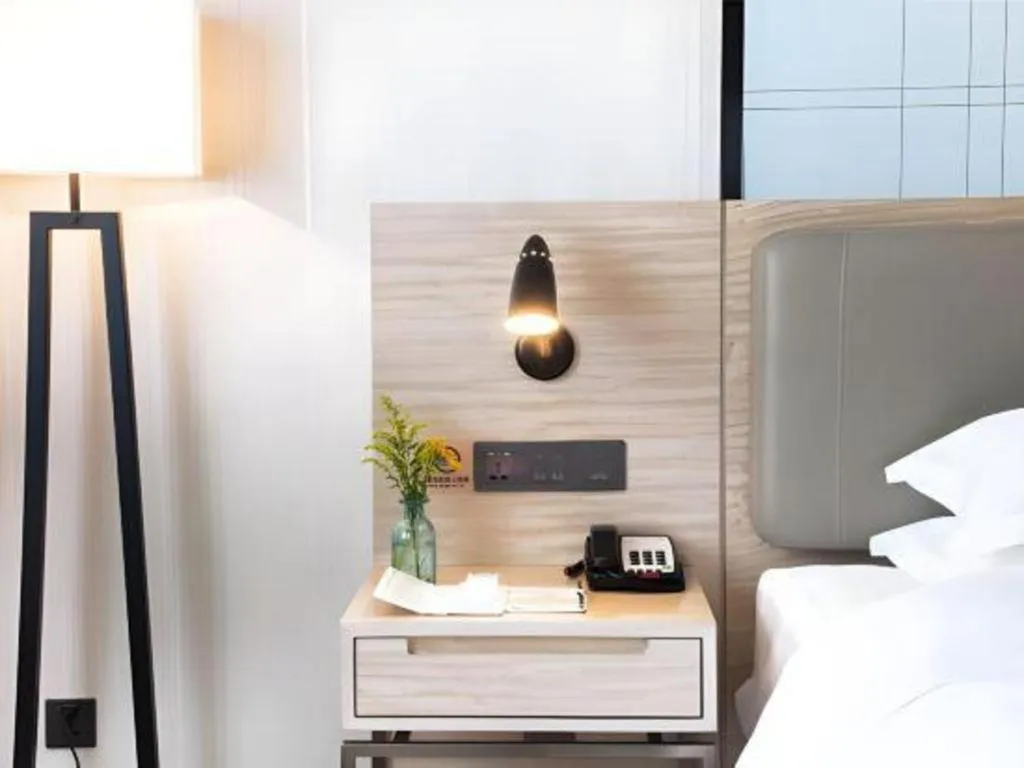 Bed in Echarm Hotel Changde Chaoyang D5 District