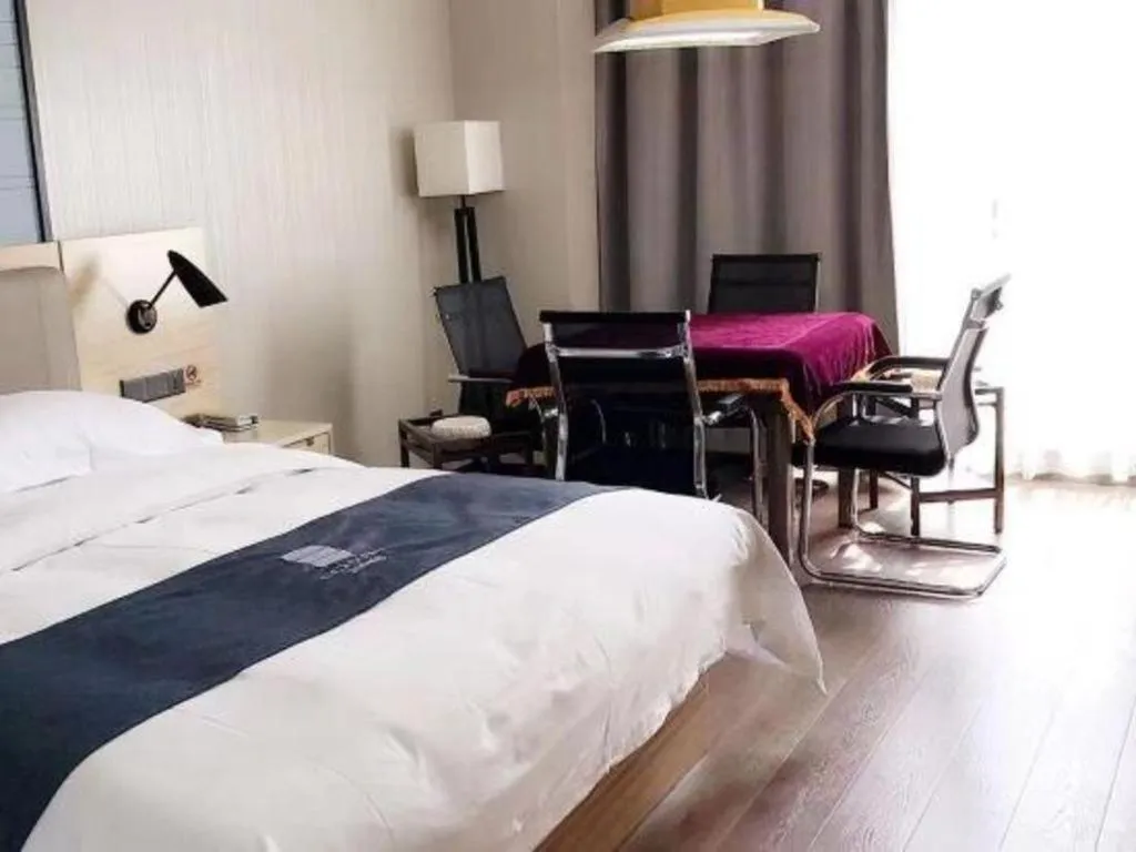 Bed in Echarm Hotel Changde Chaoyang D5 District