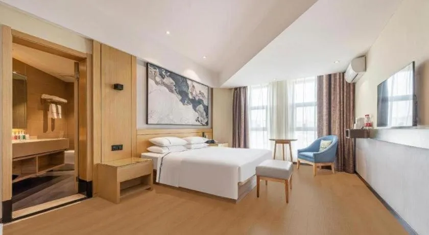 Bed in City Comfort Inn Yi'Ning Jichang Road Shanghaicheng