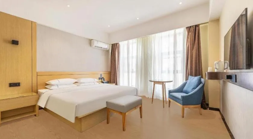 Bed in City Comfort Inn Yi'Ning Jichang Road Shanghaicheng