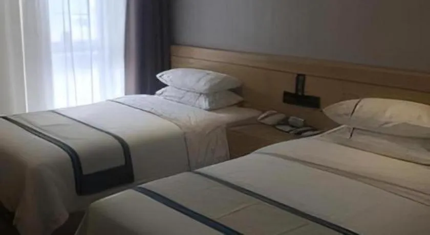 Bed in City Comfort Inn Yi'Ning Jichang Road Shanghaicheng