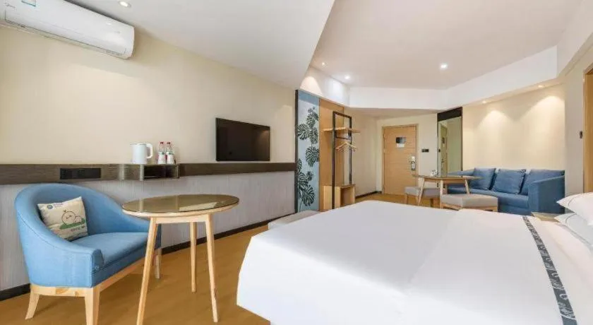 Bed in City Comfort Inn Yi'Ning Jichang Road Shanghaicheng