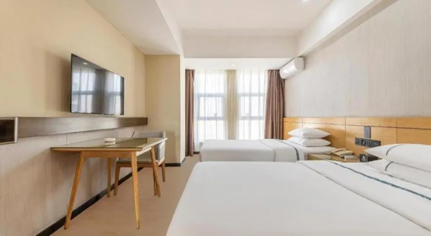 Bed in City Comfort Inn Yi'Ning Jichang Road Shanghaicheng
