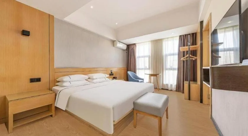 Bed in City Comfort Inn Yi'Ning Jichang Road Shanghaicheng
