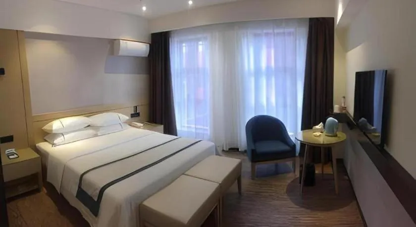 Bed in City Comfort Inn Yi'Ning Jichang Road Shanghaicheng