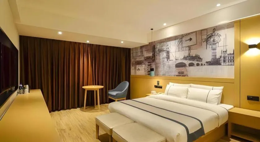 Bed in City Comfort Inn Jingzhou Beijing Middle Road Renxinhui