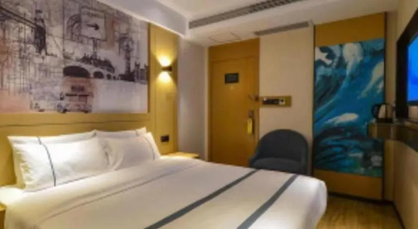Bed in City Comfort Inn Jingzhou Beijing Middle Road Renxinhui