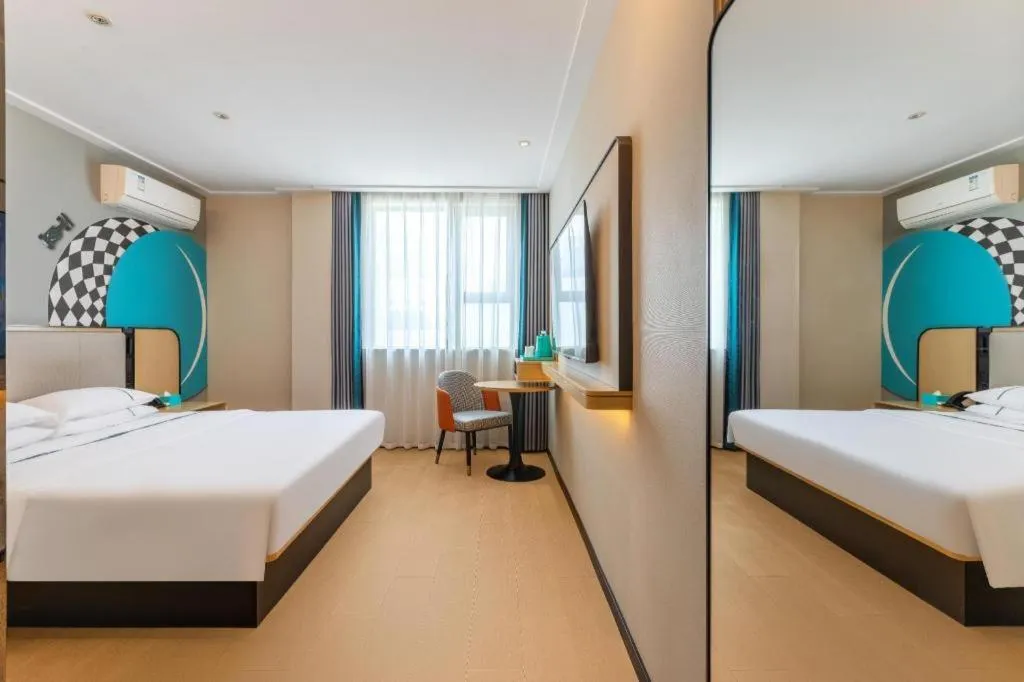 Bed in City Comfort Inn Wuhan Hangkong Road Tongji Hospital