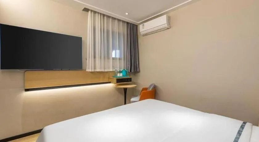 Bed in City Comfort Inn Wuhan Hangkong Road Tongji Hospital