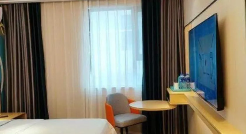 Bed in City Comfort Inn Wuhan Hangkong Road Tongji Hospital