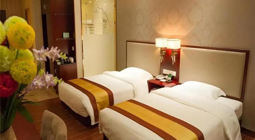 Bed in JTOUR Inn Maoming Gaozhou Guabangling Park