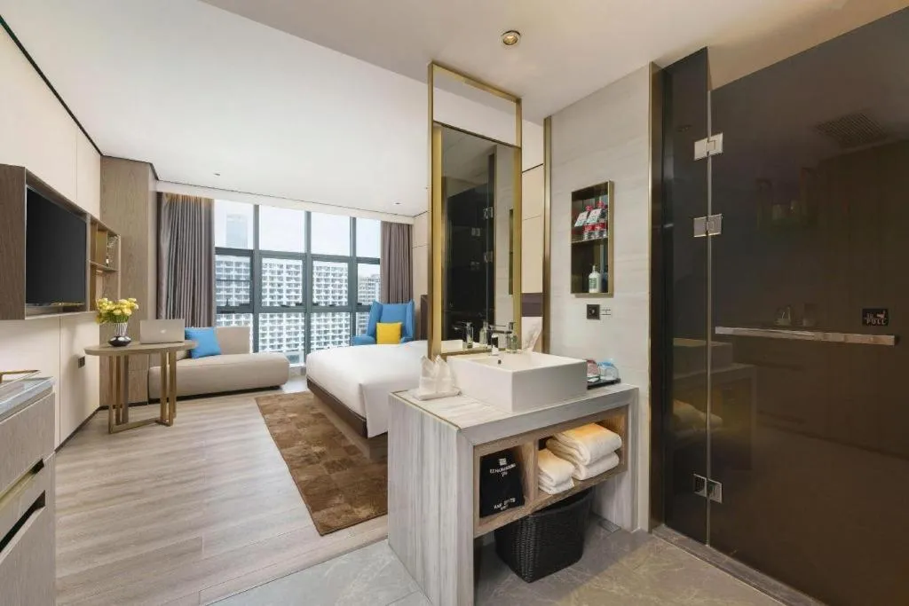 Bed in Echarm Plus Hotel Nanning East Station