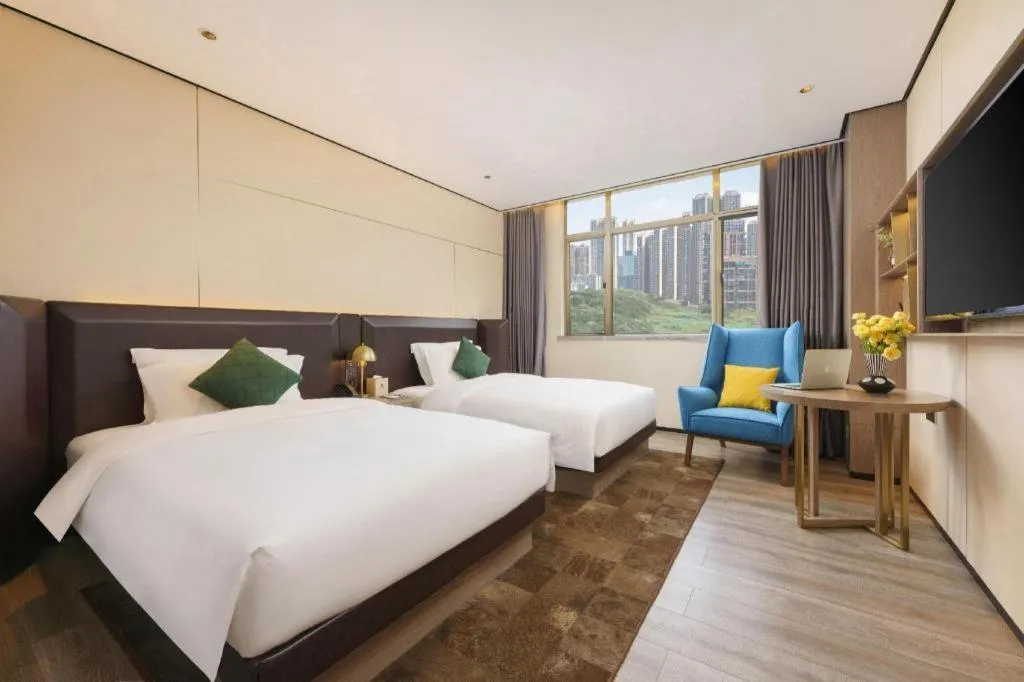 Bed in Echarm Plus Hotel Nanning East Station