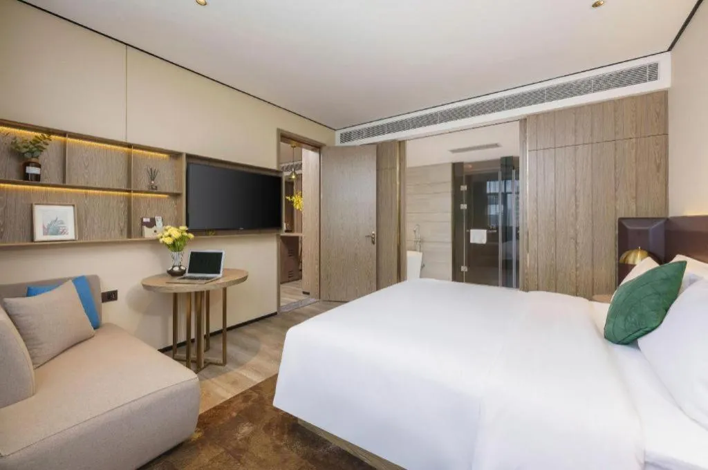 Bed in Echarm Plus Hotel Nanning East Station