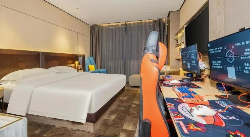Bed in Echarm Plus Hotel Nanning East Station