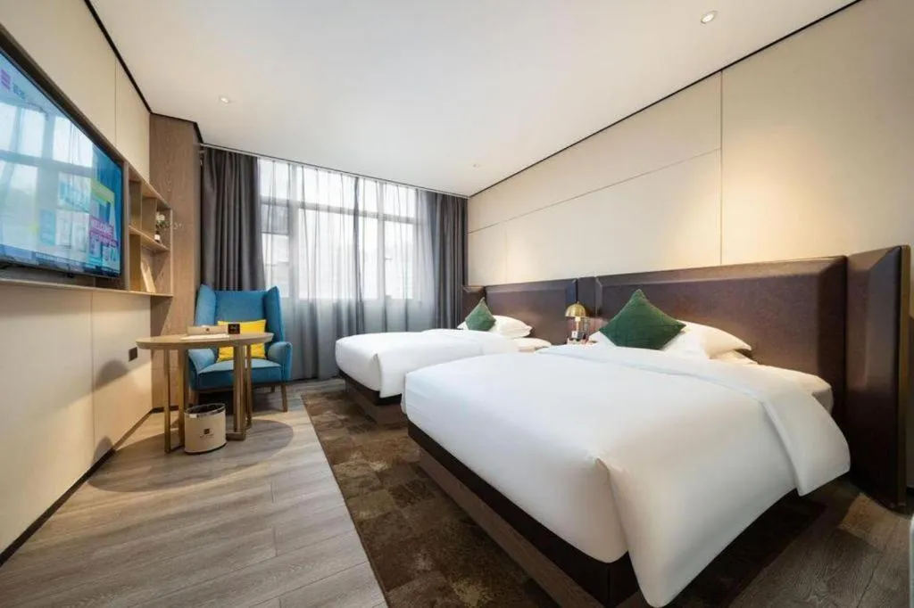 Bed in Echarm Plus Hotel Nanning East Station