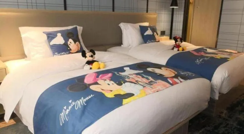 Bed in Echarm Hotel Nanning the MixC Exhibition Center Metro Station