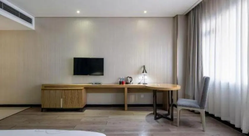 Bed in JTOUR Inn Yizhou Hechi College Pedestrian Street